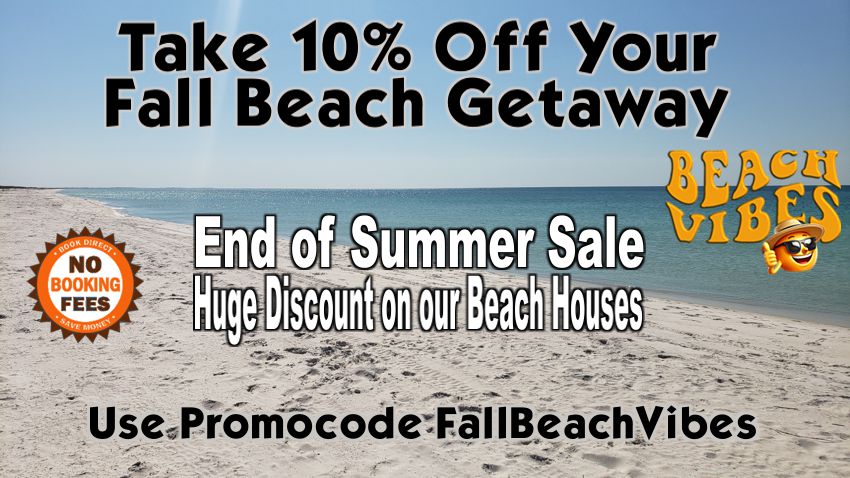 End of Summer Sale, plus 10% off with Promocode FallBeachVives