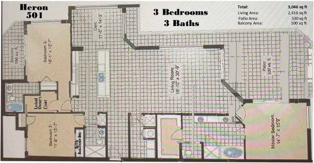 3 Condominium vacation rental located in Okaloosa Island 1